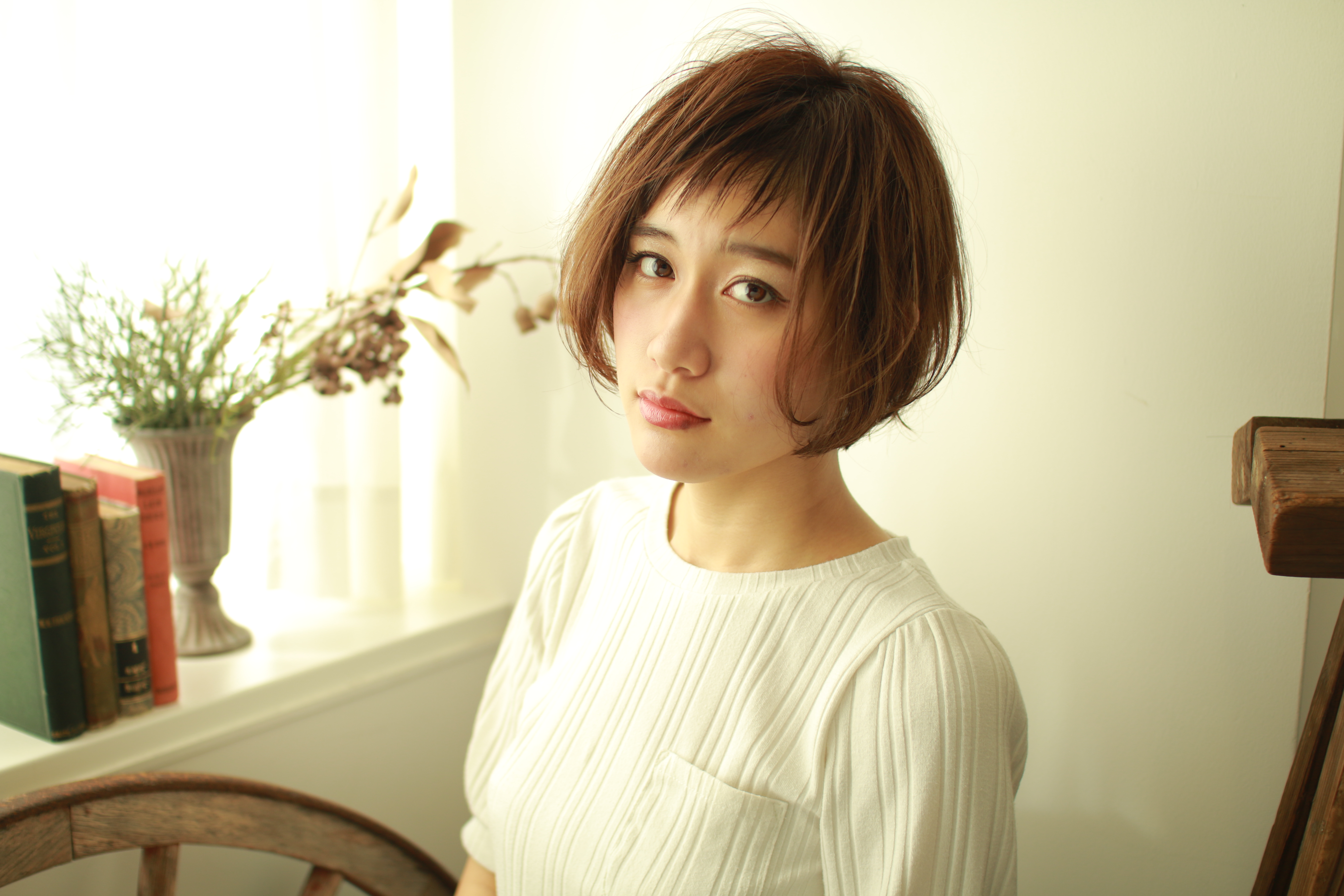 前髪を短くしてみるのも◎【本田重人】